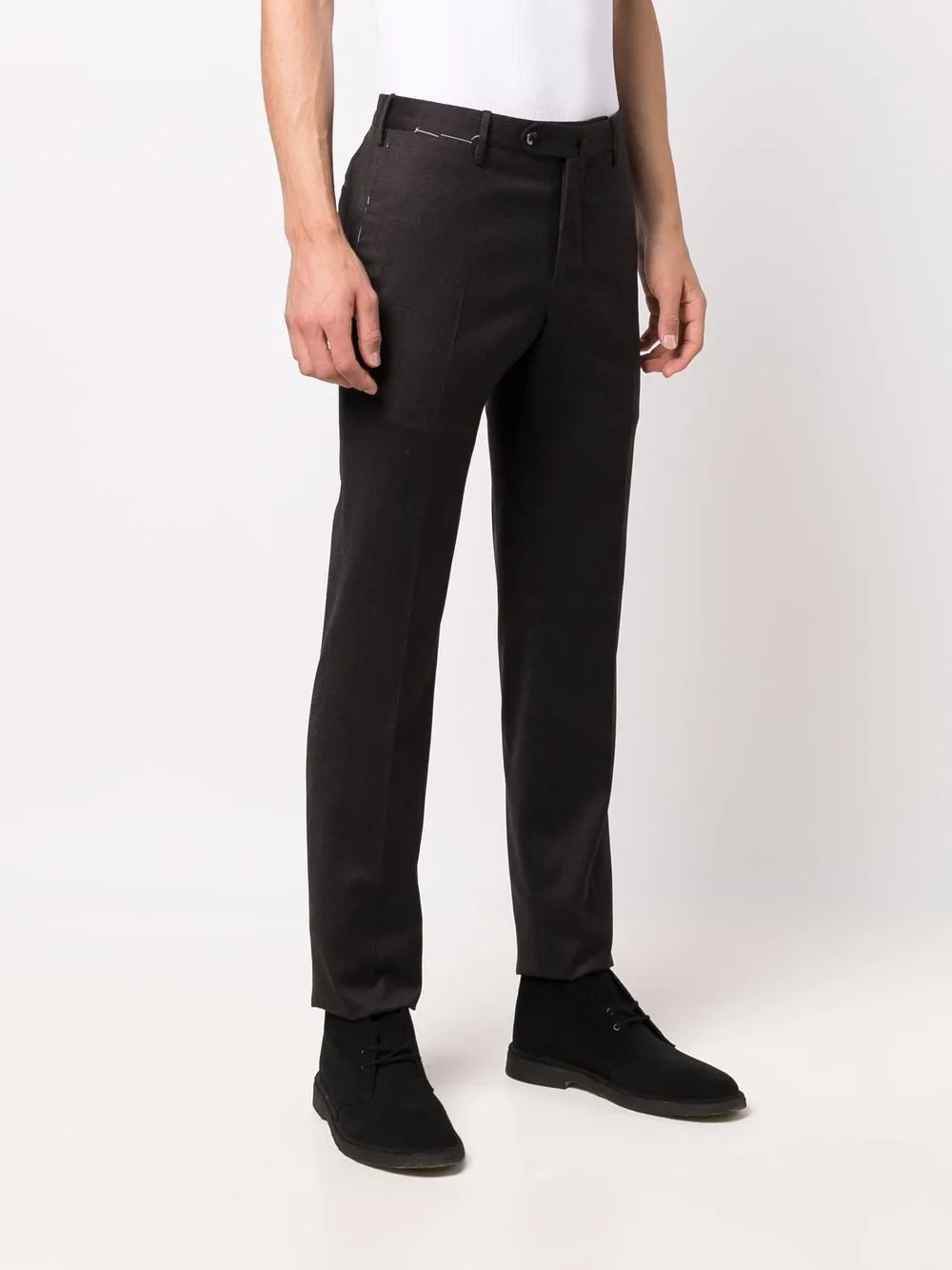 фото Pt01 узкие брюки строгого кроя