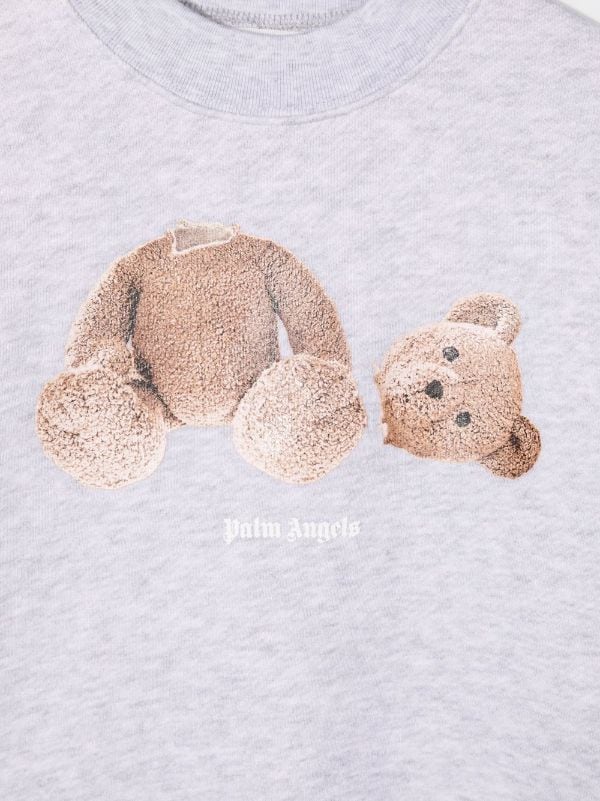 Gucci Cotton Sweatshirt With Teddy Bear - Farfetch