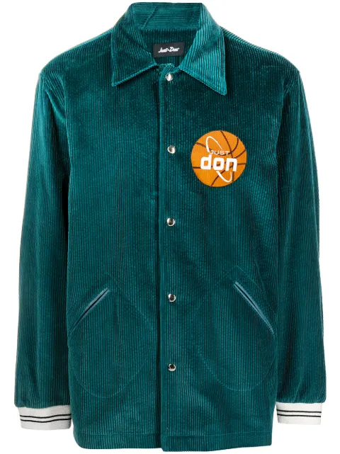 Just Don basketball corduroy jacket