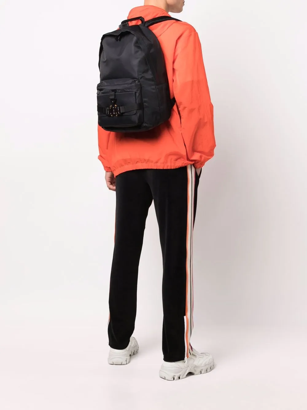 1017 ALYX 9SM Tri-con Logo Buckle Backpack - Farfetch