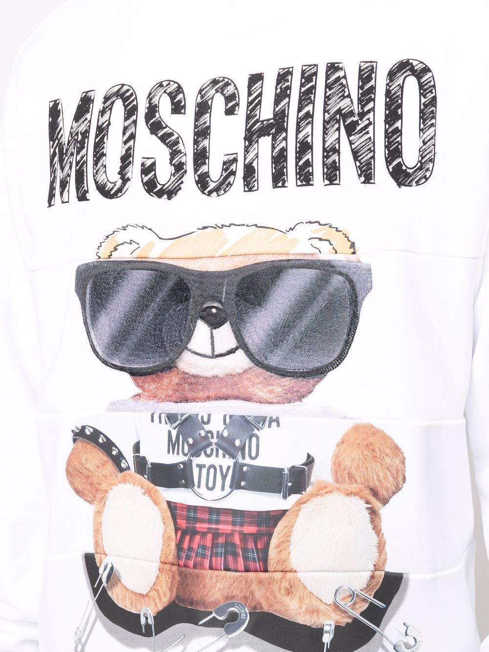 фото Moschino толстовка с логотипом