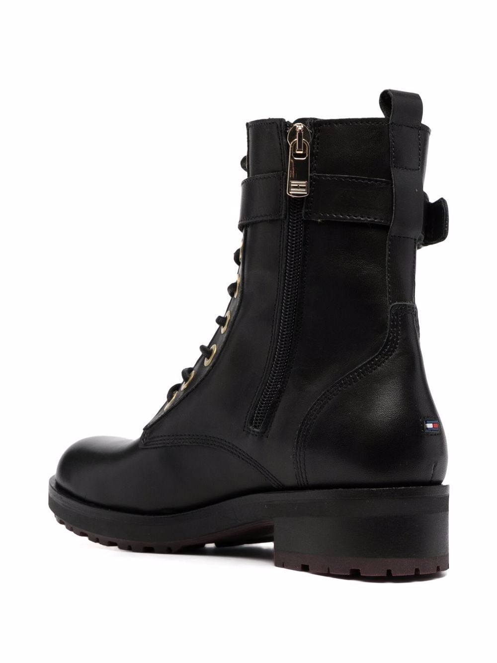 Tommy Hilfiger The Essential leather biker boots | Smart Closet