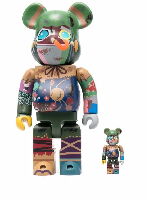 Medicom Toy BE@RBRICK Pupelle of Chimney Town 400% and 100% figure set