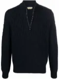 Corneliani chunky knitted cashmere jumper - Blue