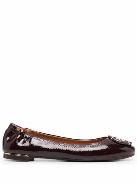 Tory Burch Sapatilha com placa de logo