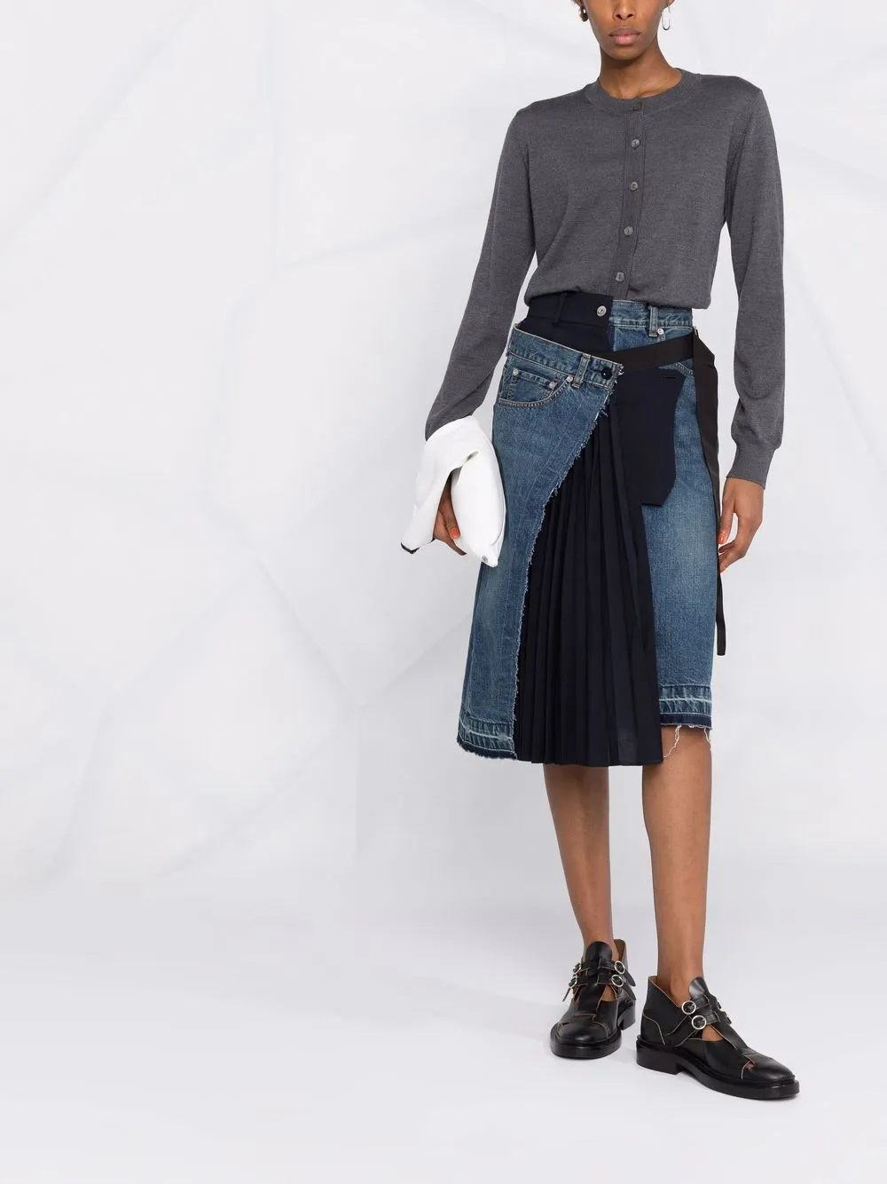 A.P.C. Vest met lange mouwen - Grijs
