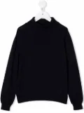 Fay Kids roll neck jumper - Blue