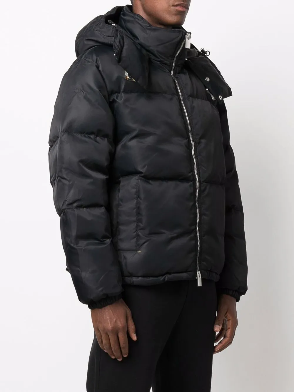 Alyx Buckle-detail Puffer Jacket In Black | ModeSens