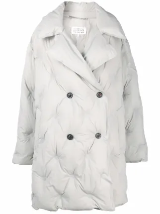 Maison Margiela ワックス トレンチコート | ブラック | FARFETCH JP