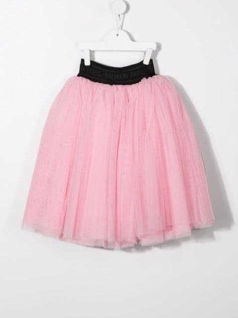 logo-waistband tutu