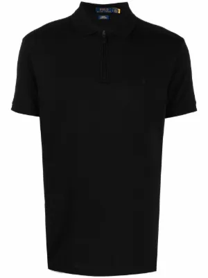Black polo shirts for sale Clearance