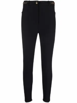 black skinny pants