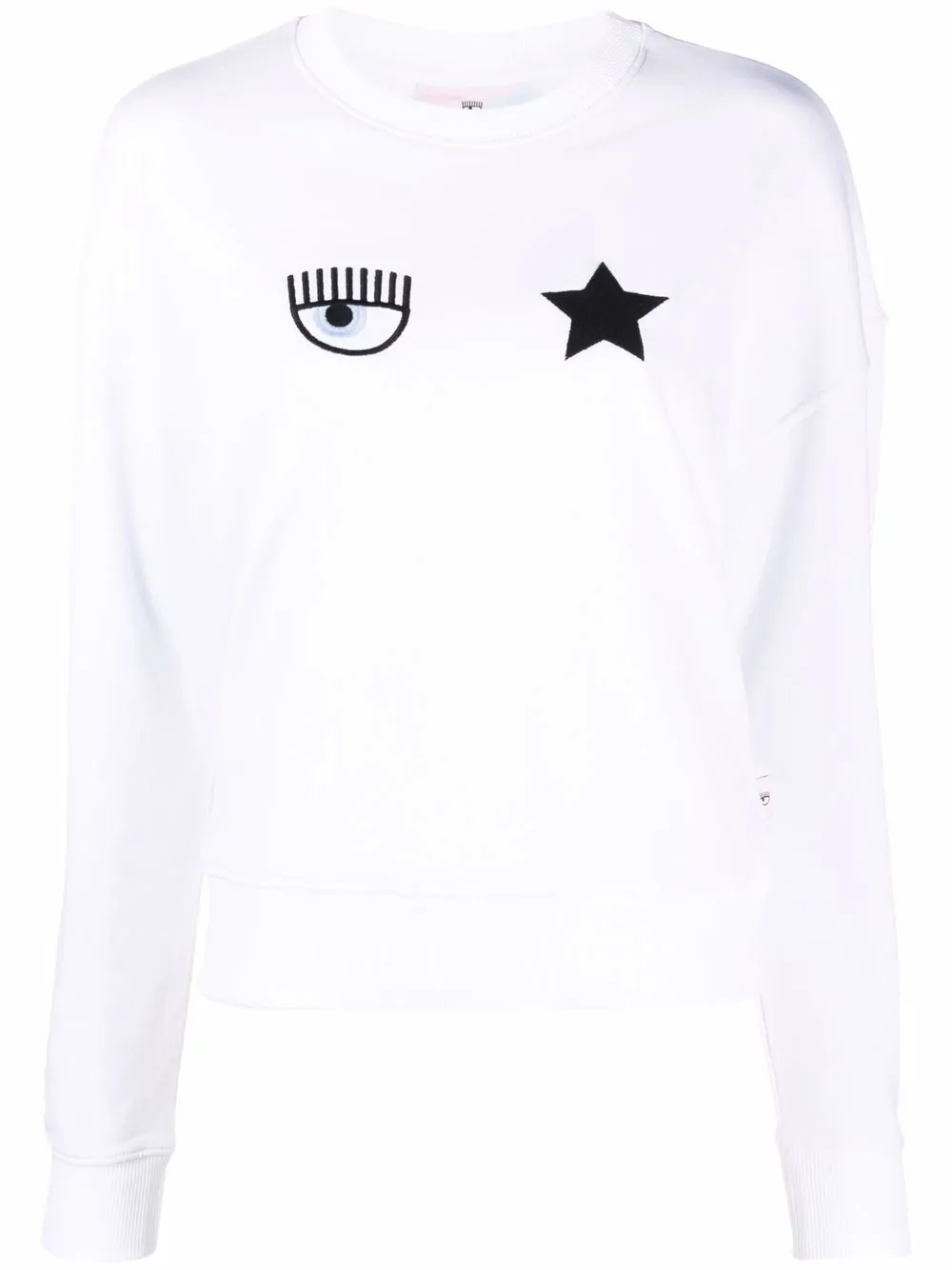 

Chiara Ferragni embroidered-logo sweatshirt - White