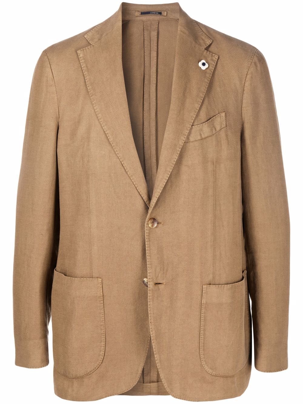 

Lardini blazer ajustado con botones - Neutro