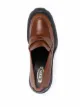 Tod's high-heel penny loafer pumps