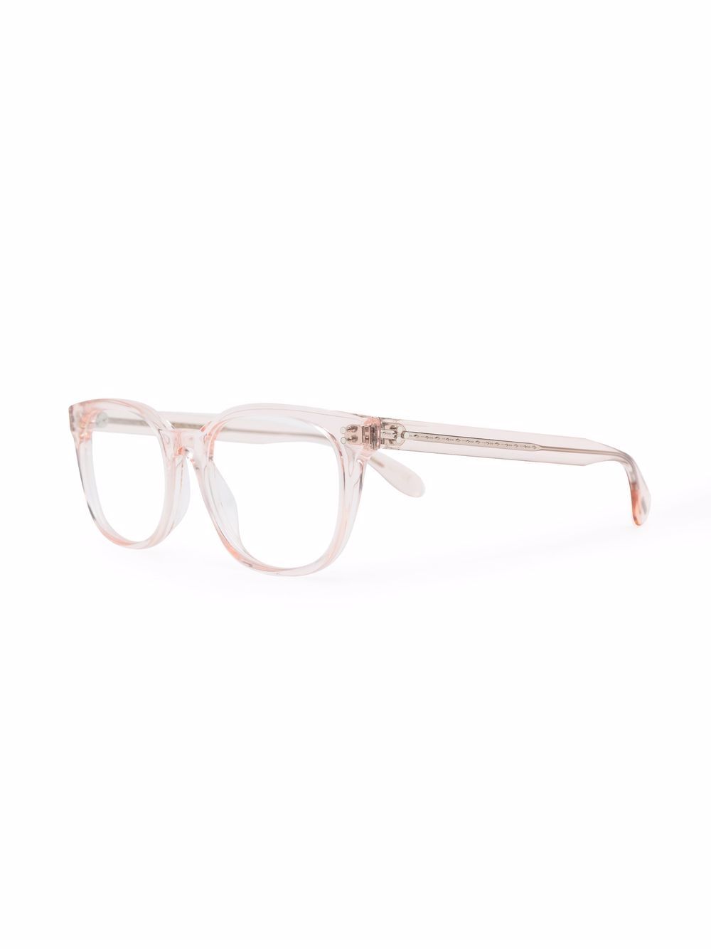 Oliver Peoples Bril met vierkant montuur - Roze