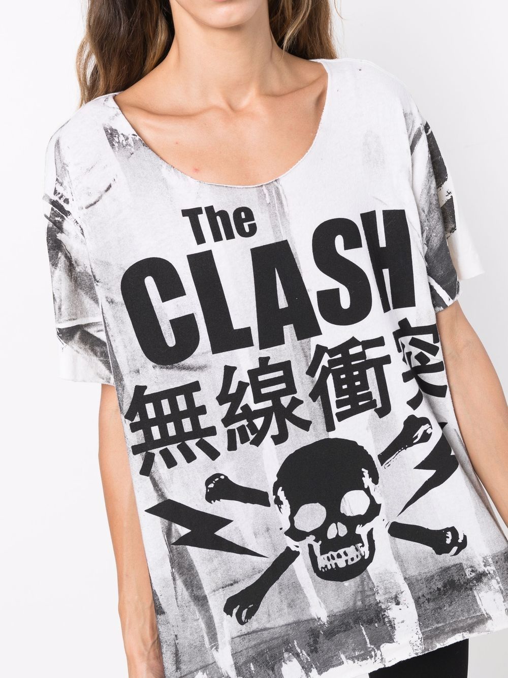 фото R13 футболка the clash с логотипом
