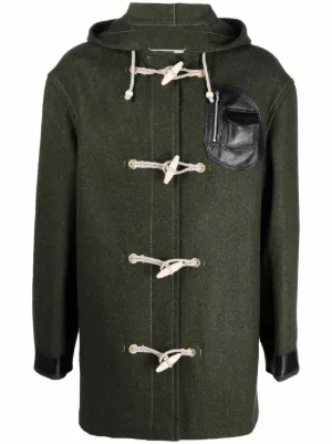 designer duffle coat men's