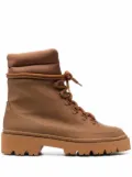 GIABORGHINI lace-up ankle boots - Brown