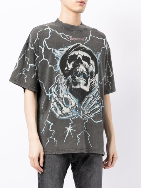 Represent skull-print T-shirt - Farfetch