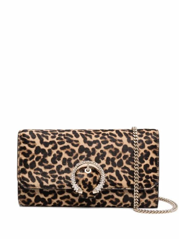 calf hair clutch bag