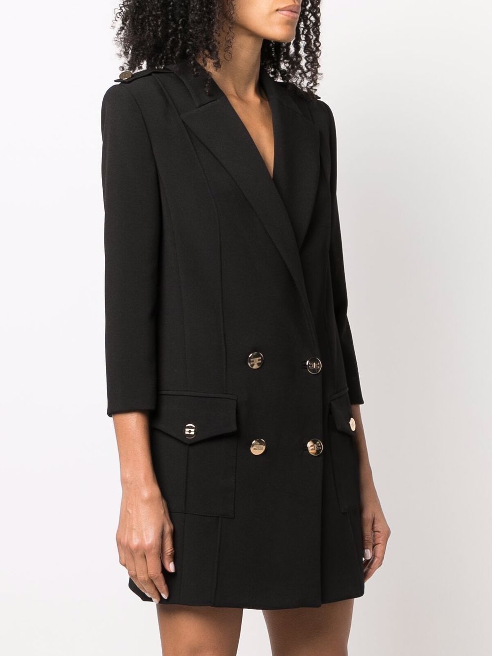 Elisabetta Franchi double-breasted Blazer Dress - Farfetch