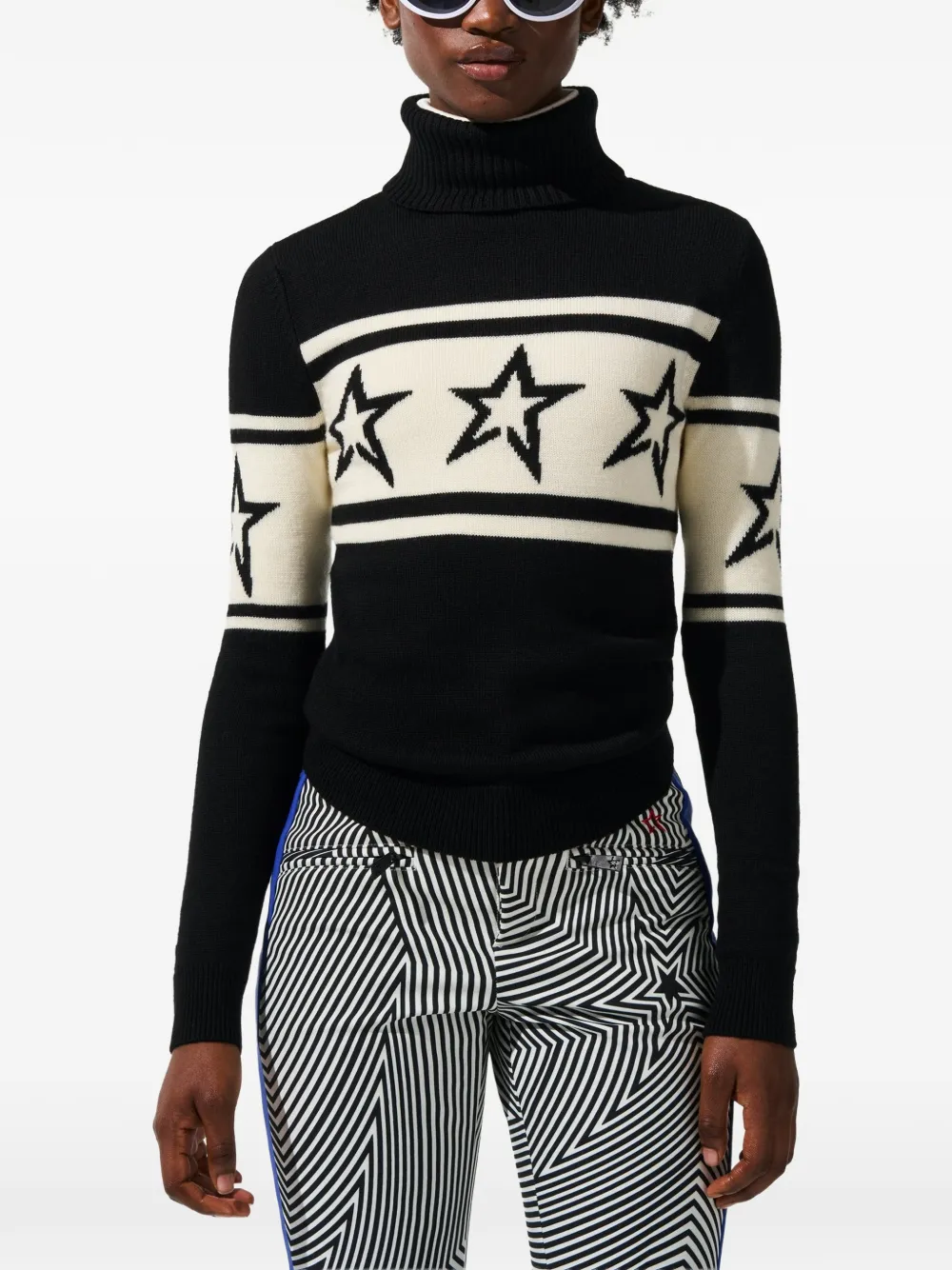  Perfect Moment Chopper Pullover   Schwarz 