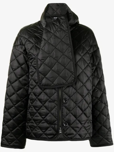 Goen.J chamarra capitonada con ajuste oversize