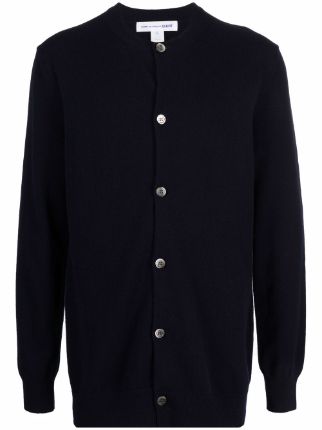 Comme Des Garçons Shirt button-up Wool Cardigan - Farfetch