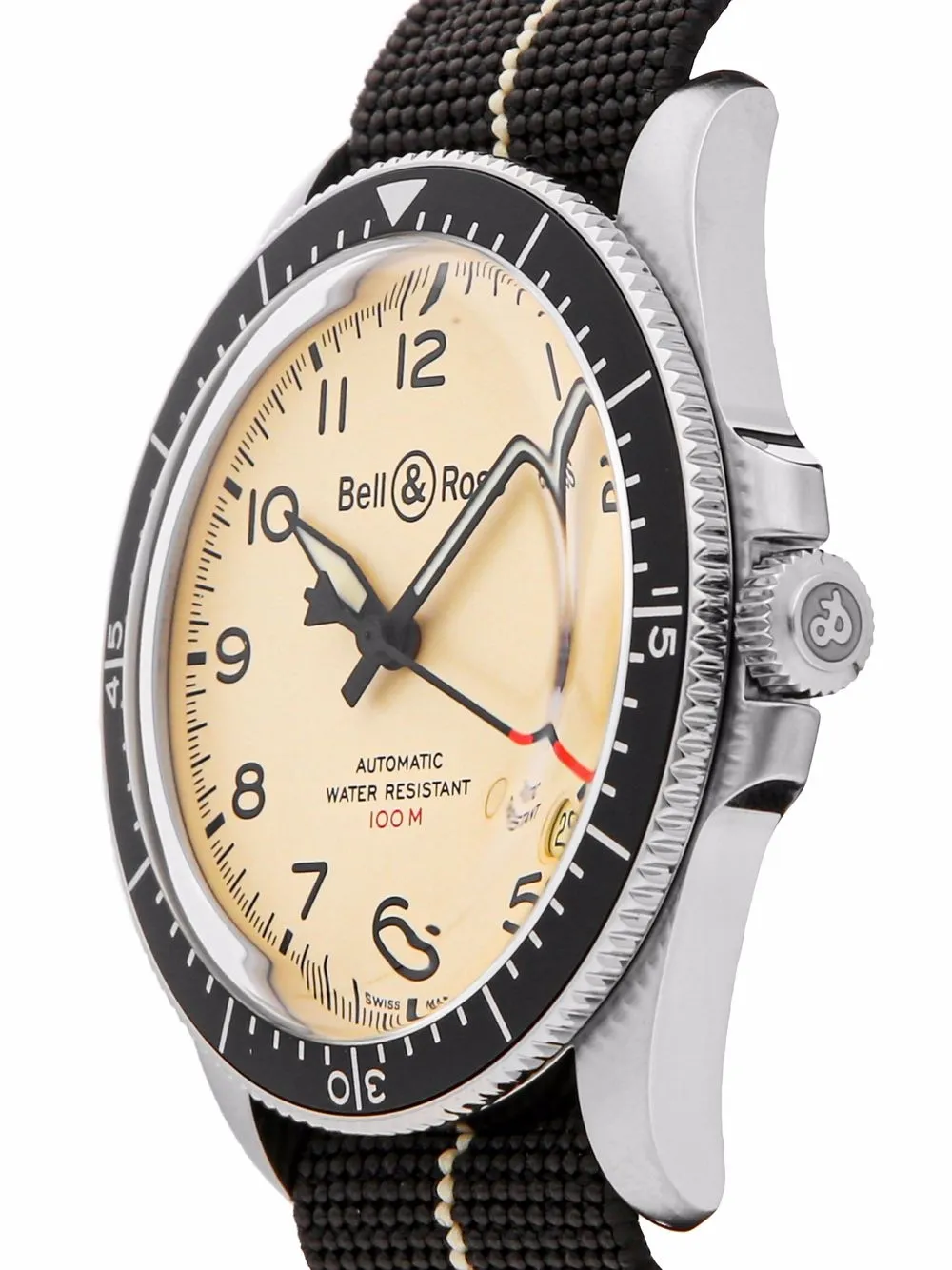 фото Bell & ross наручные часы br v2-92 pre-owned 41 мм 2021-го года