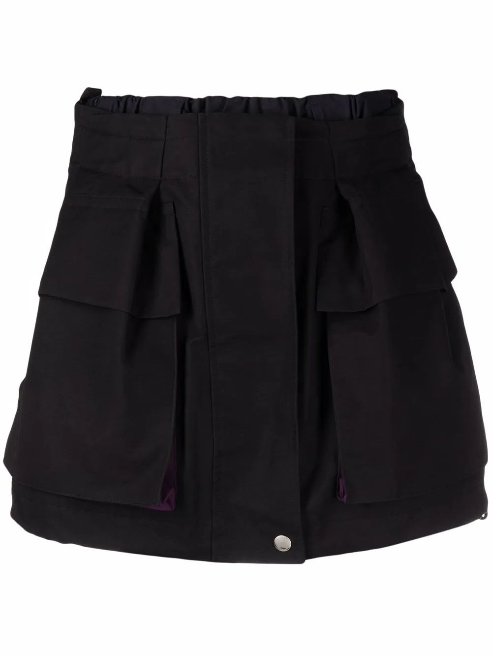 sacai юбка-шорты с карманами карго