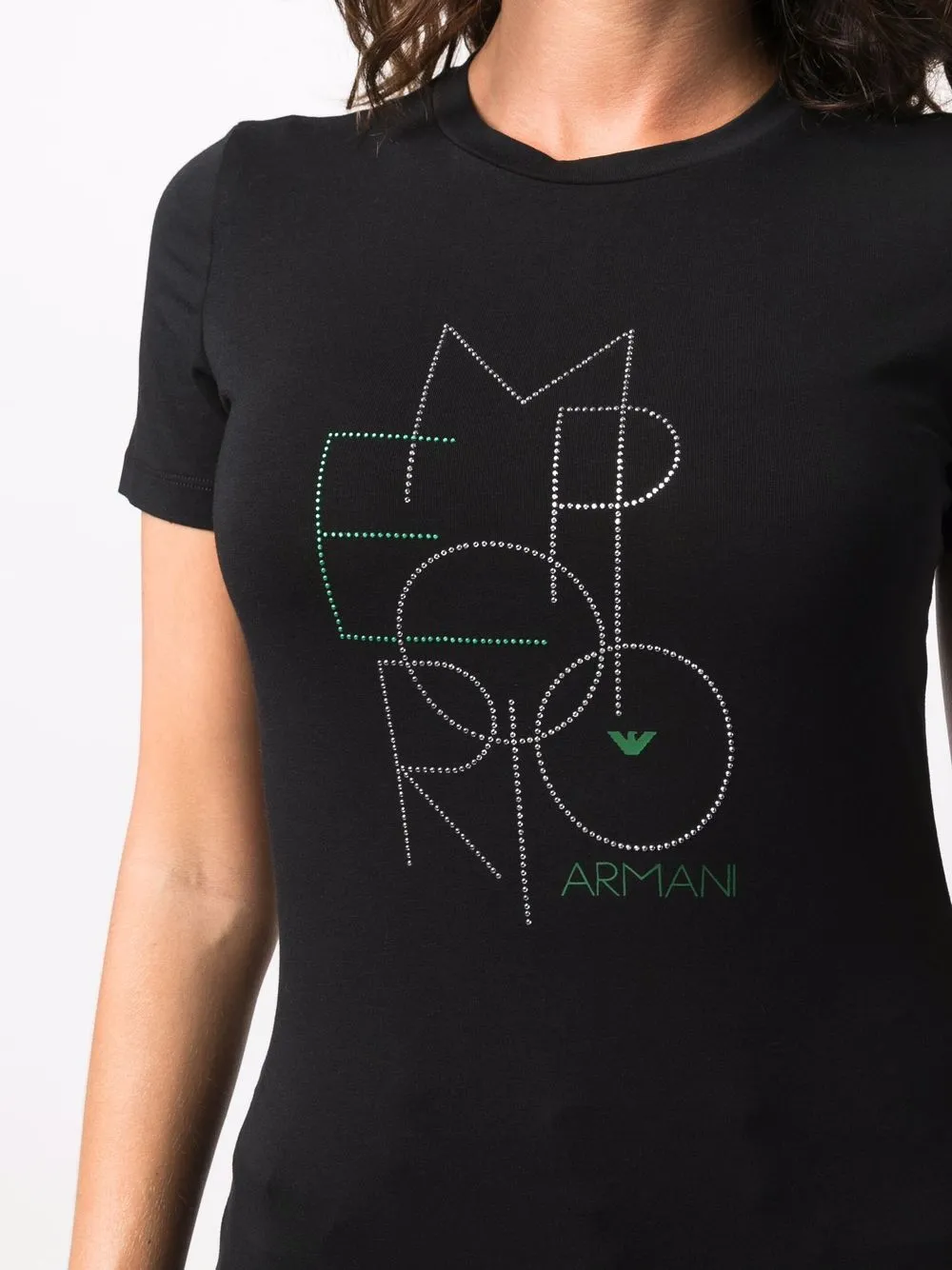 фото Emporio armani футболка с логотипом