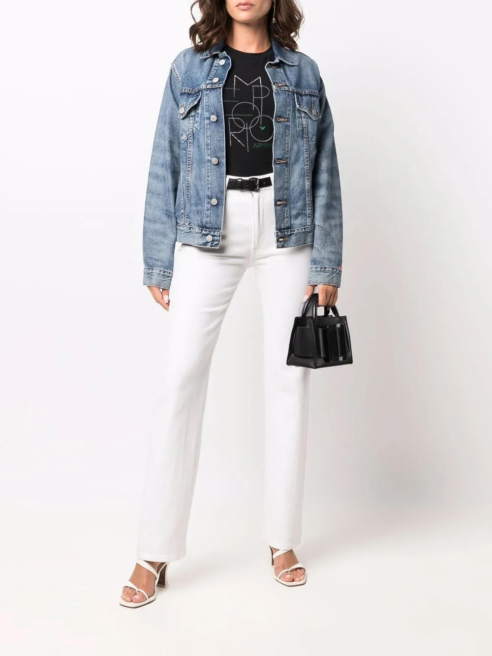 фото Emporio armani футболка с логотипом