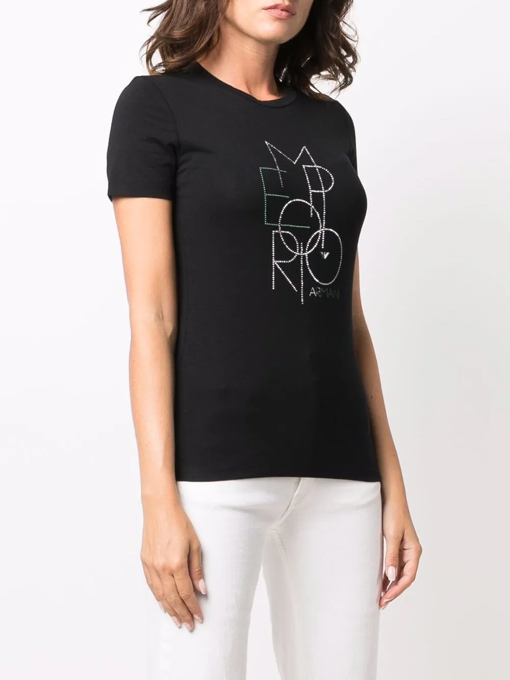 фото Emporio armani футболка с логотипом