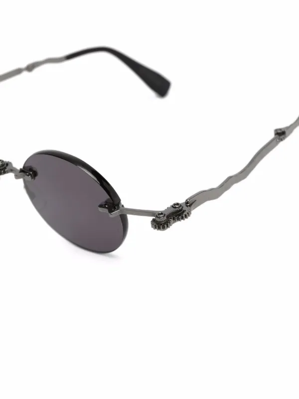 KUBORAUM☆ラウンド サングラス Kuboraum ラウンドフレーム サングラス