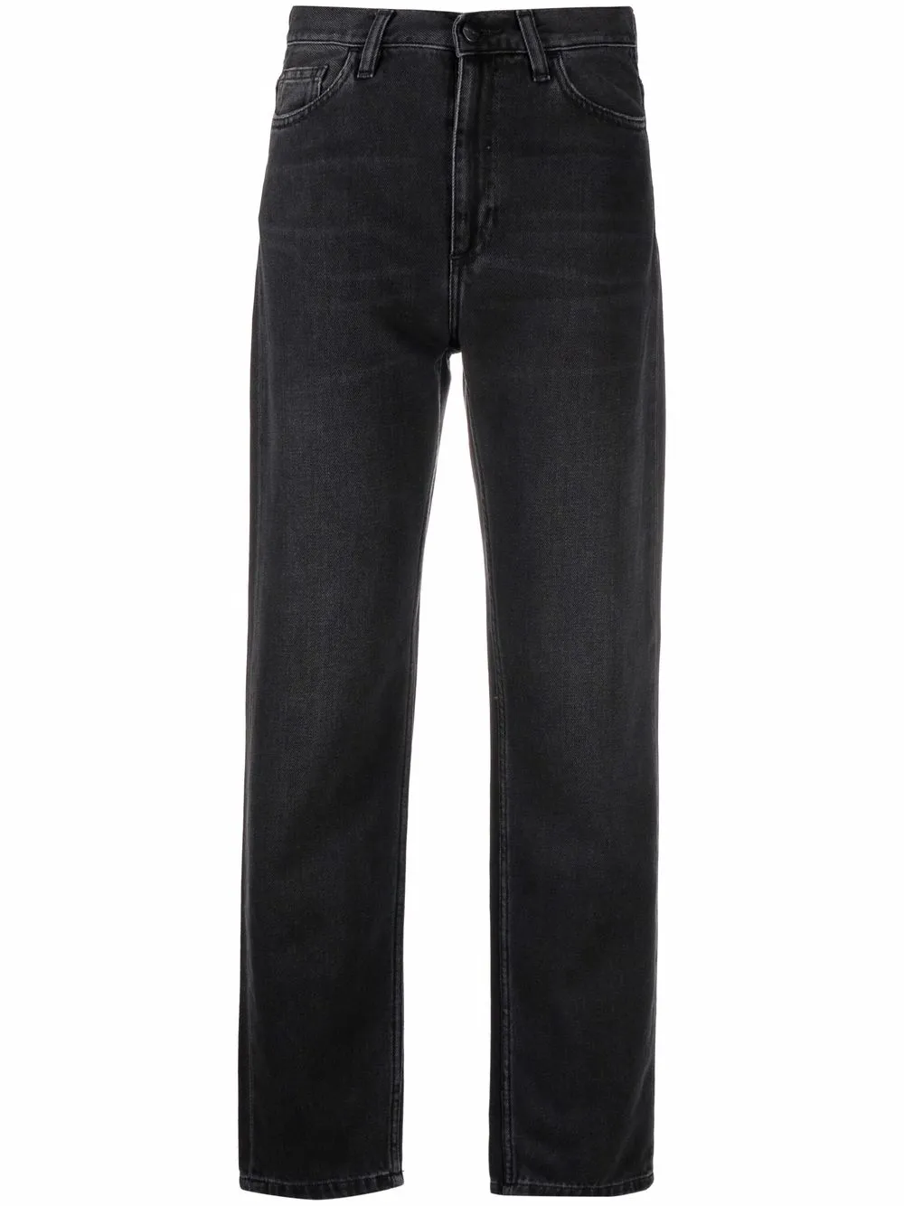 

Carhartt WIP high-waisted straight-leg jeans - Black