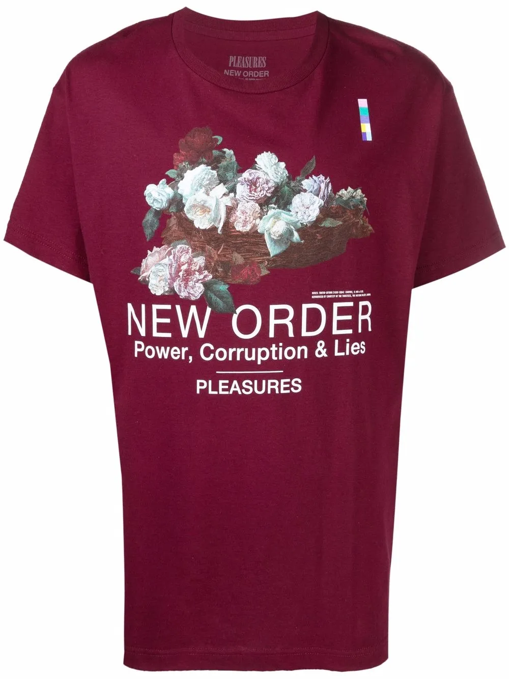 фото Pleasures футболка new order с короткими рукавами