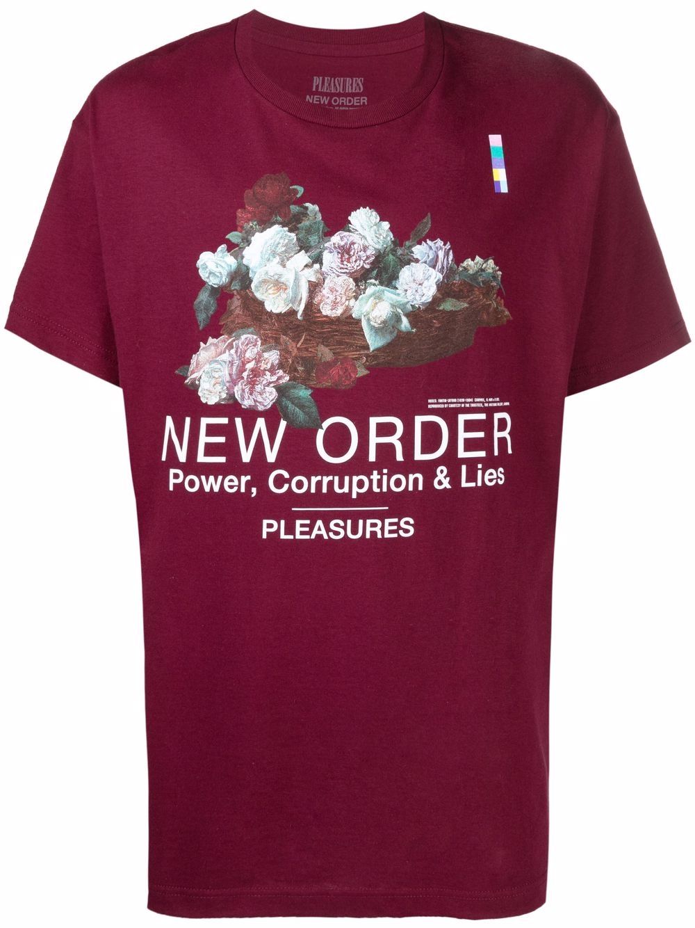 фото Pleasures футболка new order с короткими рукавами