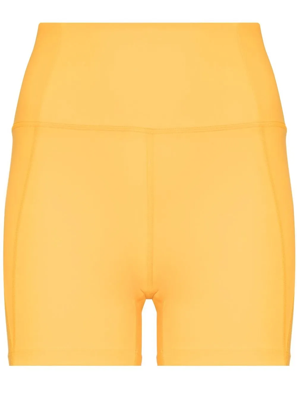 

Girlfriend Collective shorts de ciclismo de tiro alto - Amarillo