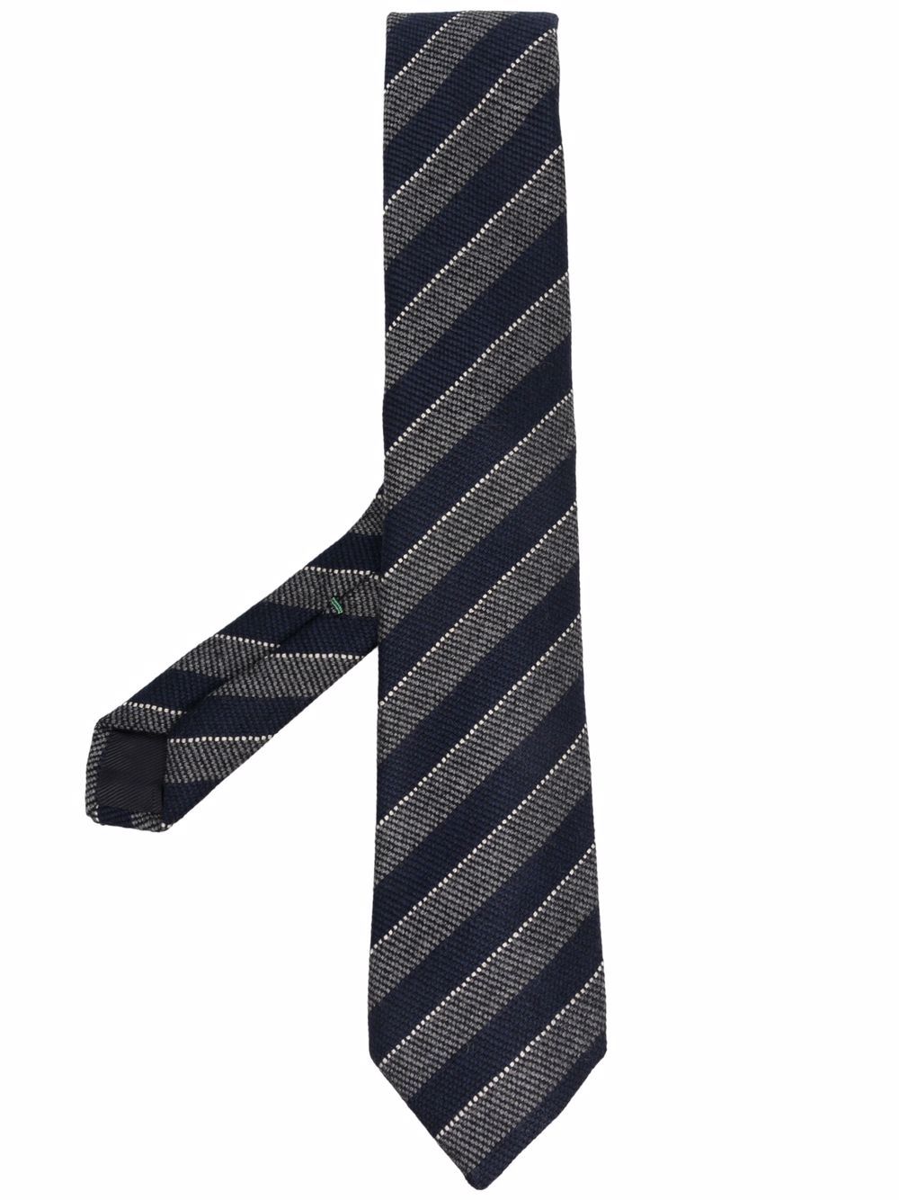 фото Borrelli striped wool tie