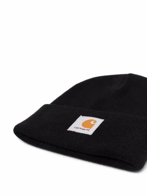 Carhartt WIP logo-patch Knitted Beanie 