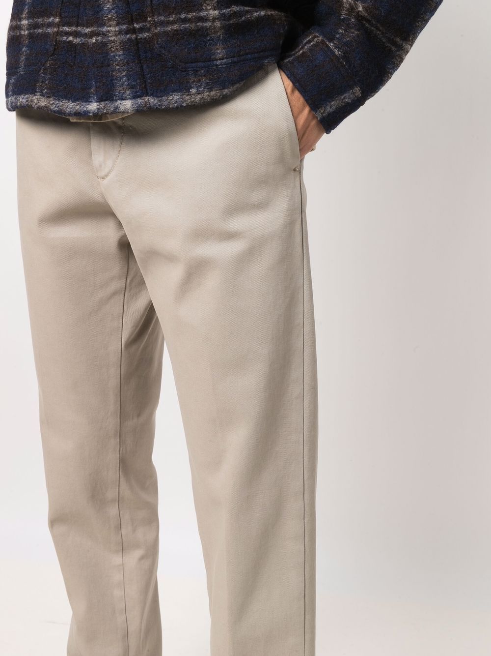 фото Borrelli slim-cut chinos