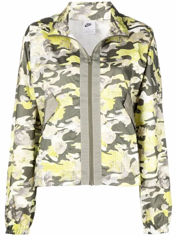 nike flower jacket