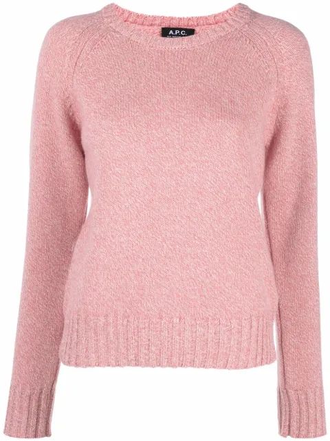 A.P.C. crew-neck wool jumper
