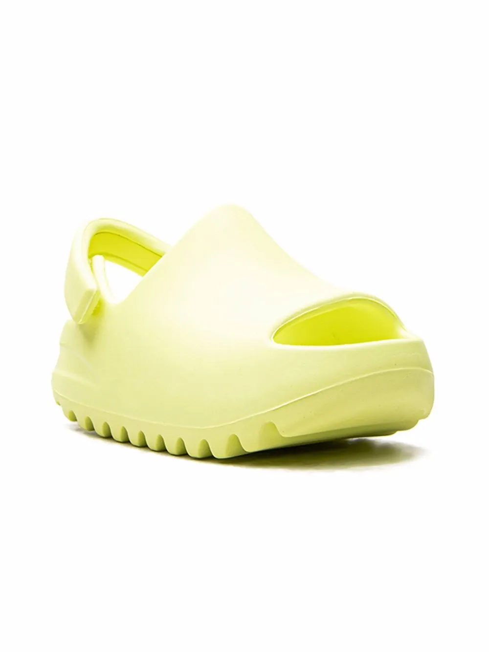 Image 1 of Adidas Yeezy Kids Yeezy "Glow Green" clogs