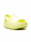 Adidas Yeezy Kids Yeezy ""Glow Green"" clogs - Yellow