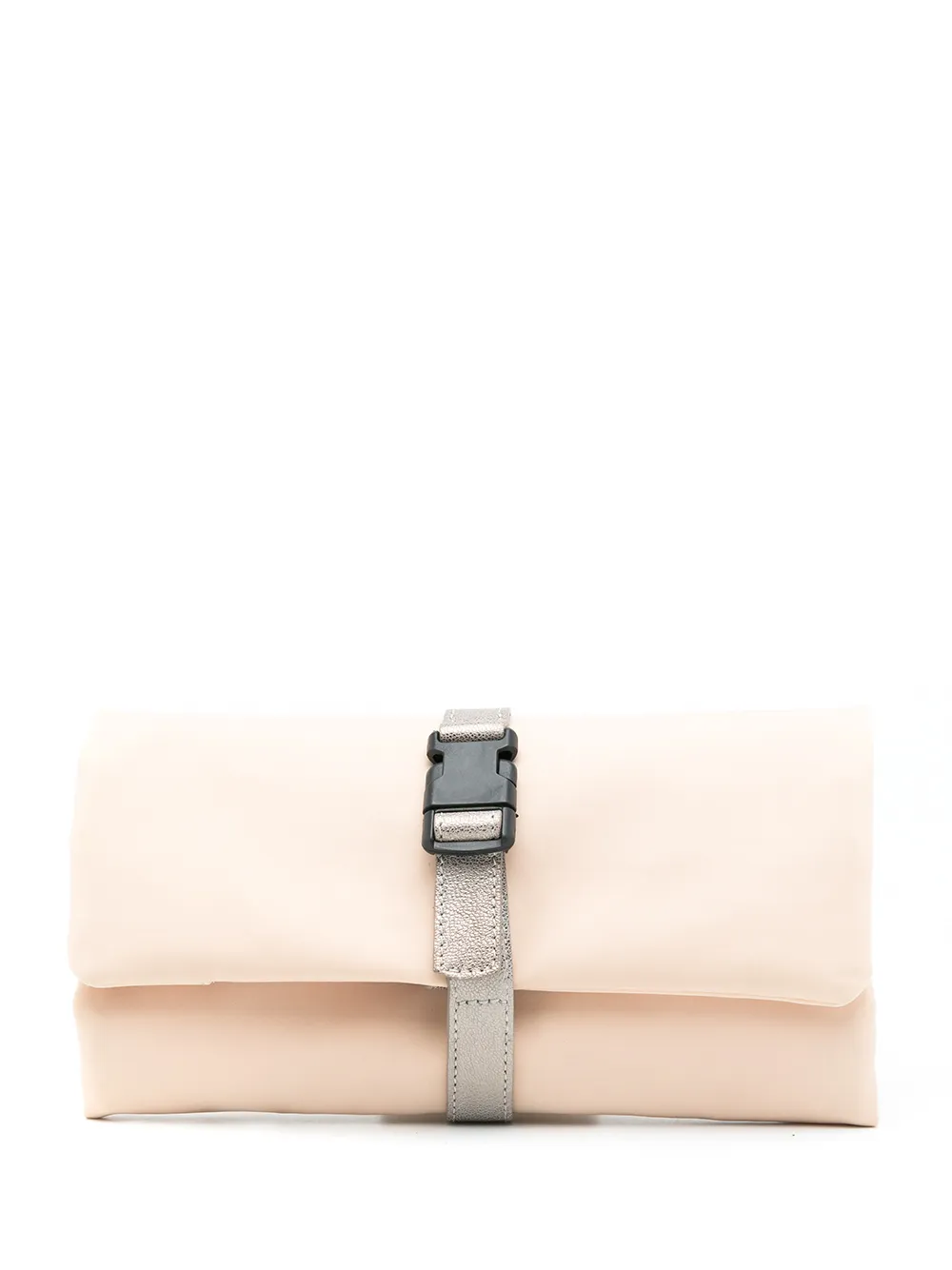

Sarah Chofakian foldover-top make-up bag - Neutrals