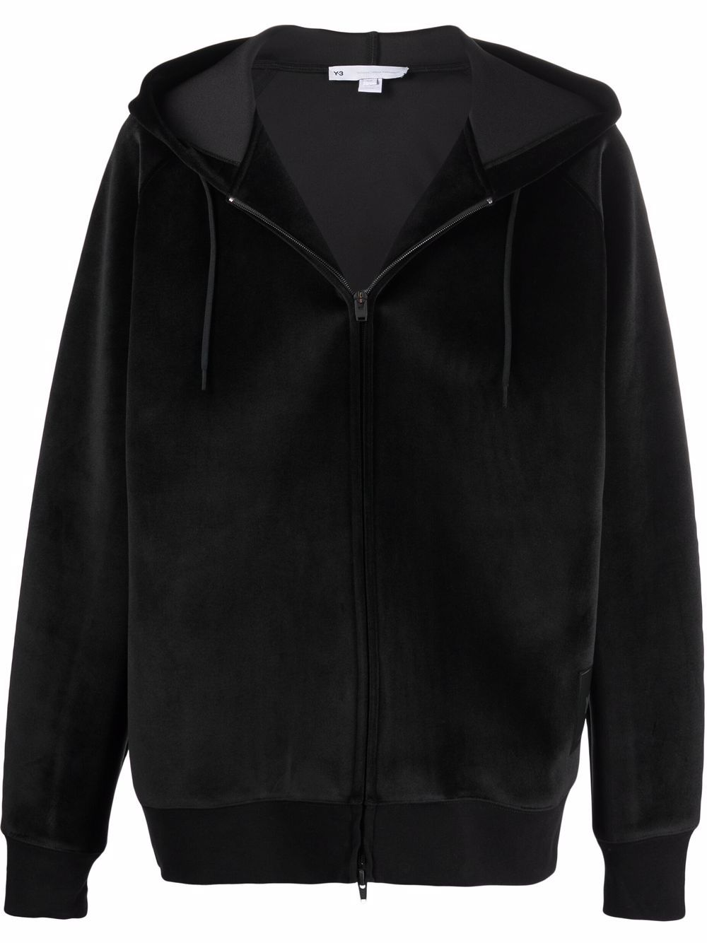 фото Y-3 zip-up piqué hoodie