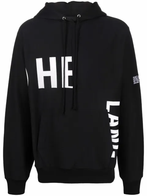 Helmut Lang hoodie à logo imprimé