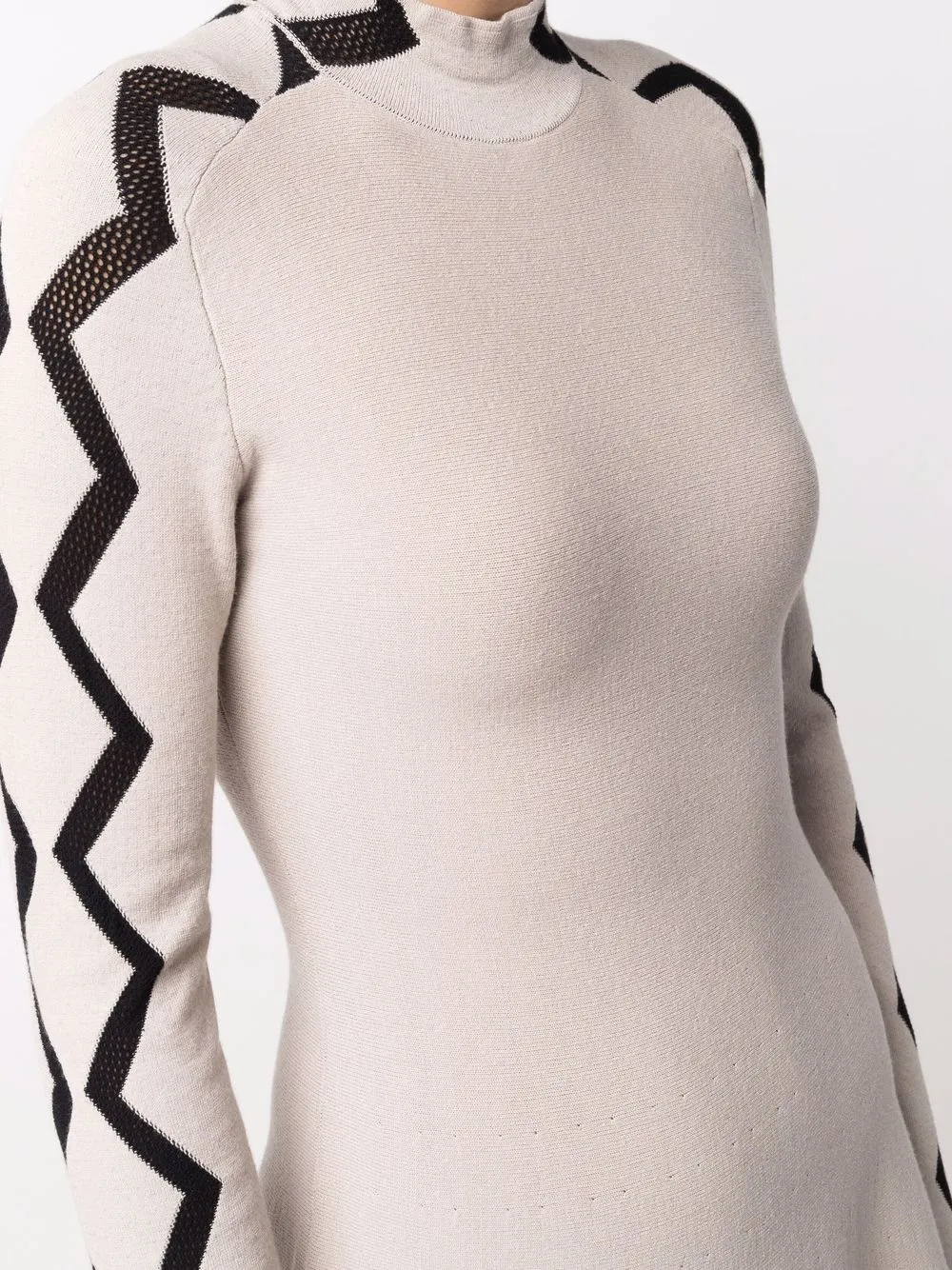 фото Emporio armani платье миди с длинными рукавами